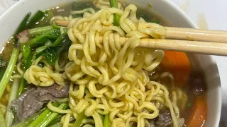 Easy_cooking Cambodian instant noodles 🍜