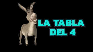 LA TABLA DEL 4