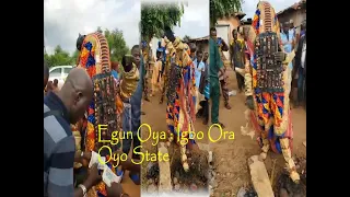 Egungun Festival / Oya of  Igbo Ora Oyo State  #egungun #cultureafrica