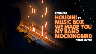 Eminem's "Houdini" but it's a mashup of other iconic Eminem songs on piano