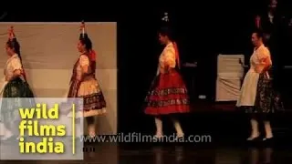Hungarian dance group Csillagszemu in India