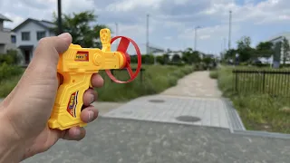 Nerf war : Nerf gun spin top shooter