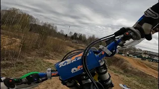 Husqvarna te300 vs husqvarna TC250. Motocross. Мотокросс.