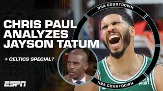 CHRIS PAUL breaks down Jayson Tatum's PLAYOFF PROWESS 🔥 + What sets Celtics apart? | NBA Countdown