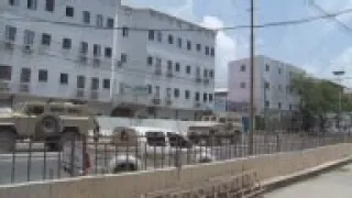 Gunfight with al-Shabab militants holed in hotel