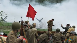 Военно-историческая реконструкция "Бой на Южном направлении. 75 лет подвигу на Миус-фронте"