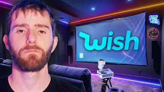 The Wish.com Home Theater Setup