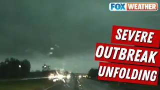 'We Could Be Looking At A Tornado Outbreak': Severe Weather Outbreak Unfolding In The South