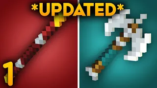*UPDATED* PART 1 Ranking ALL Unique Melee Weapons in Minecraft Dungeons From Worst To Best!