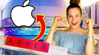 SI LO PUEDES DELETREAR TE LO COMPRO Challenge 2021 | ¿Me compran APPLE y ROPA? | Daniela Golubeva