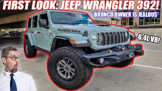 UNBOXING the 2024 JEEP WRANGLER RUBICON 392 from a BRONCO OWNER'S PERSPECTIVE!