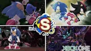 Sonic Generations - All Bosses (S-Rank, Xbox One)