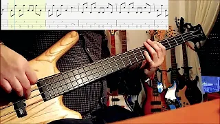 Kiss -  I Was Made For Lovin' You Bass Cover with TAB