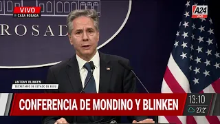 🌎 Javier Milei recibió a Antony Blinken para afianzar la relación bilateral con Estados Unidos