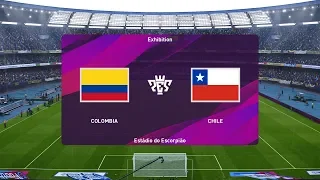 PES 2020 | Colombia vs Chile - International Friendly | 12 October 2019 | Full Gameplay HD