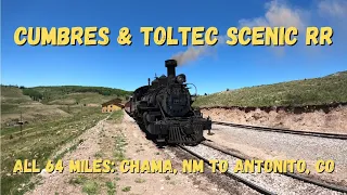 Taking a Ride on the Cumbres and Toltec Scenic Railway, Chama, NM - June 20th, 2023