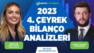 2023 4. Çeyrek Bilanço Analizleri | Yunus Şahin Yorumluyor | İnfo Yatırım