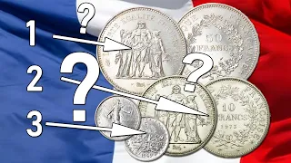 Quelles sont les 3 Pièces Françaises en Argent les plus Populaires ?