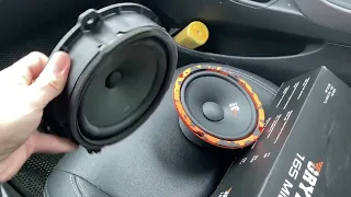 Замена штатных динамиков в Hyundai Elantra на DL Audio Gryphon Pro 165 Midbass