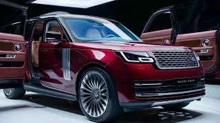 2025 Range Rover sv long-Ultra Luxury SUV in Detail