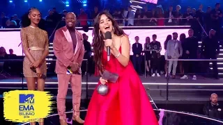 Camila Cabello Accepts Best Video Award | MTV EMAs 2018