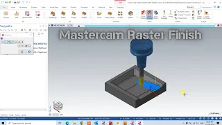 #Mastercam Raster Toolpath #Mastercam Raster Program #Mastercam 3D Raster Finish Toolpath #Raster