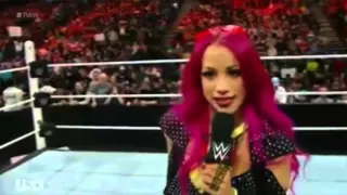 WWE RAW 1/2/16 Sasha banks, Naomi & Tamina segment
