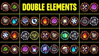 Double Element Monsters - All Common/Rare/Epic | My Singing Monsters