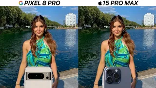 Google Pixel 8 Pro VS iPhone 15 Pro Max Camera Test Comparison