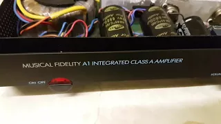 Recapped musical fidelity A1 amplifer