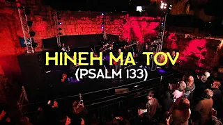 HINEH MA TOV (Psalm 133) LIVE at the TOWER of DAVID, Jerusalem // Joshua Aaron // Messianic Worship