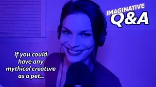 ASMR Asking You IMAGINATIVE Questions (writing sounds)
