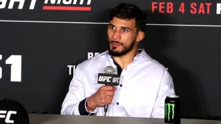 Dennis Bermudez - UFC Fight Night 104 post-fight interview