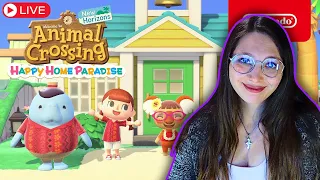 Interior Design Dreams Coming True | Animal Crossing Happy Home Paradise LIVE