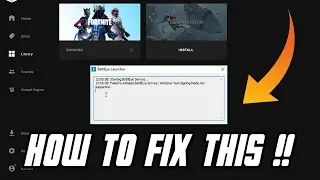 How to Fix "Failed to Initialize BattlEye Service: Windows Test-Signing Mode Not Supported"