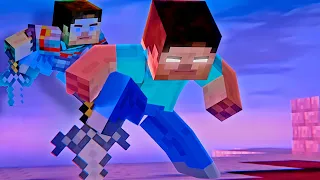 Herobrine Vs Steve Animation Edit !