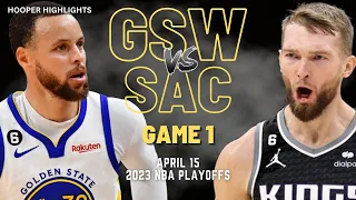 Golden State Warriors vs Sacramento Kings Full Game 1 Highlights | Apr 15 | 2023 NBA Playoffs