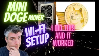 UNBOXING AND SETTING UP MY MINI DOGE MINER FROM GOLDSHELL …(WI-FI SETUP)