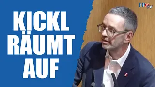 Herbert Kickl räumt auf: Wende zum Guten nur mit FPÖ möglich!