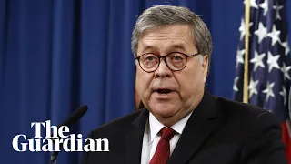 Attorney general Barr faces senate questions over Mueller report – watch live