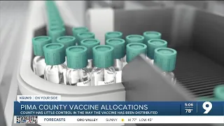 Pima County vaccine allocations