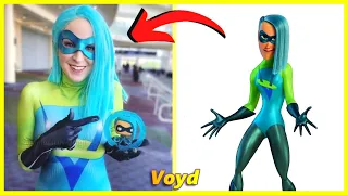 Incredibles 2 Characters in Real Life l Animation origins