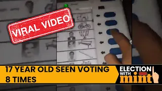 Viral Video: Boy, 17, Seen Casting Vote 8 Times In Video, Detained After Akhilesh Yadav Flags EC