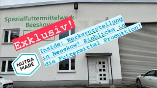 Zu Besuch im Futtermittelwerk Beeskow. Exklusive Einblicke in die Produktion von Nutramare!