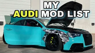 My Audi A5 | Every Single Modification