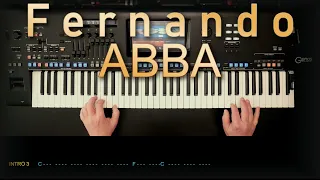 Fernando - ABBA, Cover, eingespielt mit titelbezogenem Style auf Yamaha Genos.