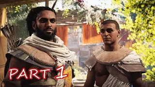 ASSASSIN'S CREED ORIGINS Walkthrough Part 1 Main Quests - The Oasis (PC)