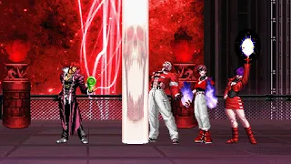 (KOF MUGEN) IORI YAGAMI XIV VS TEAM OROCHI XIV