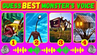 Guess Monster Voice Car Eater, Light Head, MegaHorn, Spider House Head Coffin Dance