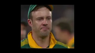 AB de Villiers Crying moment in World Cup 2015 #shorts